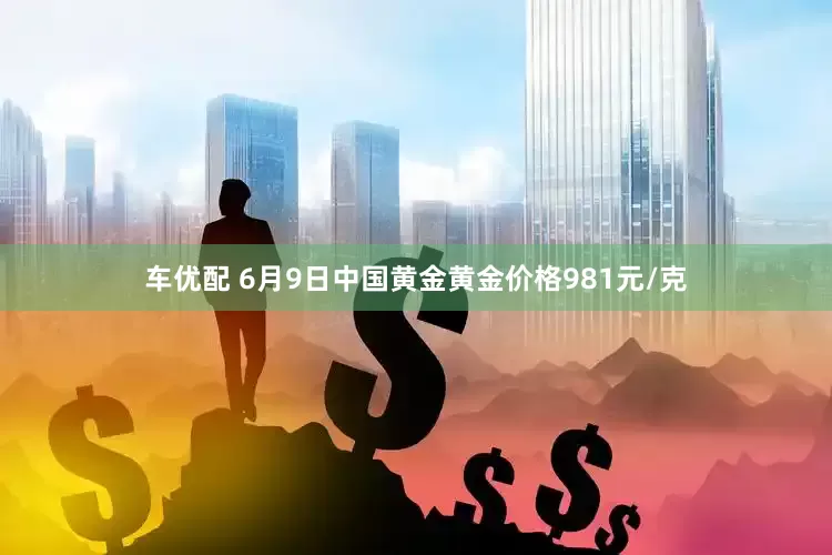 车优配 6月9日中国黄金黄金价格981元/克